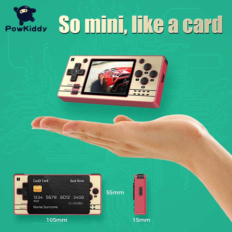 POWKIDDY Q20 MINI Retro Handheld Game Console