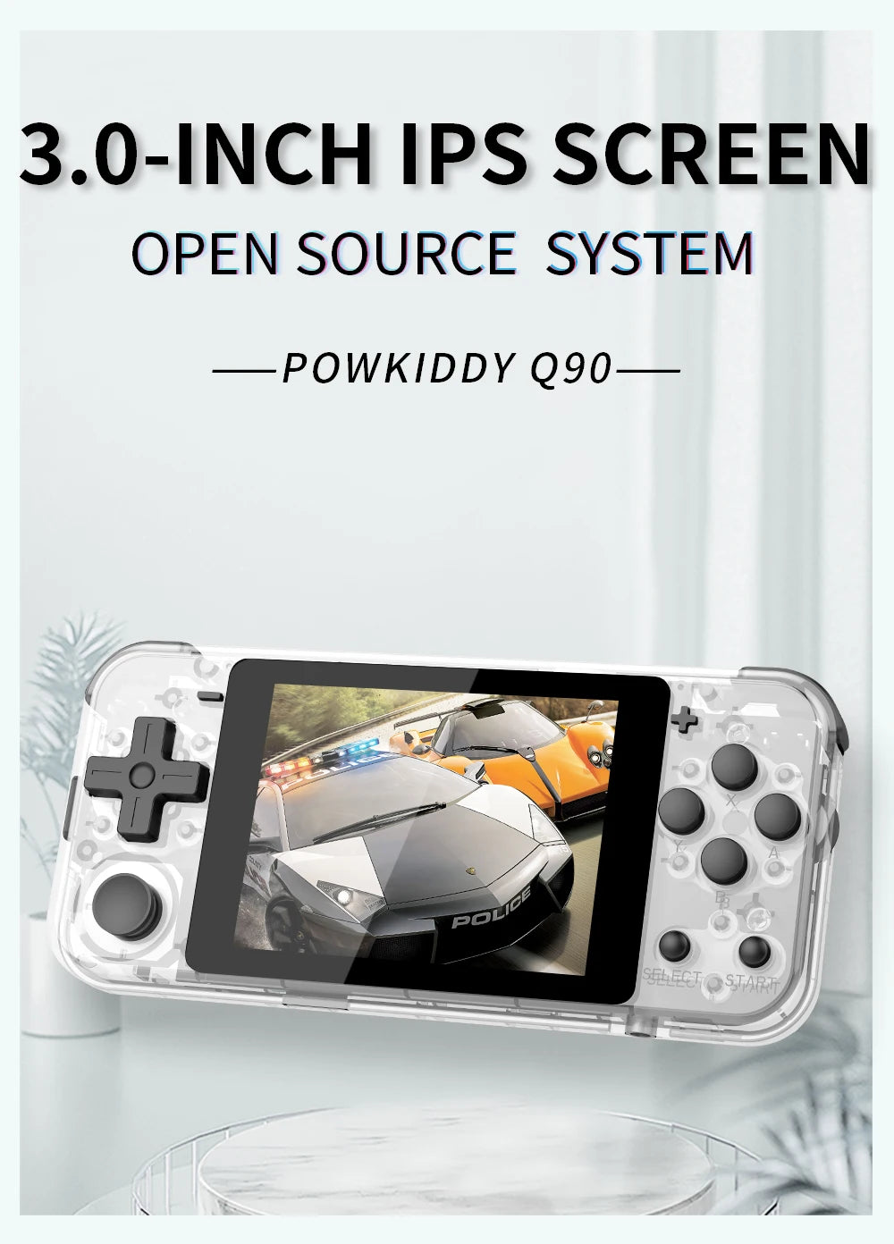 POWKIDDY Q90 Retro Handheld Console