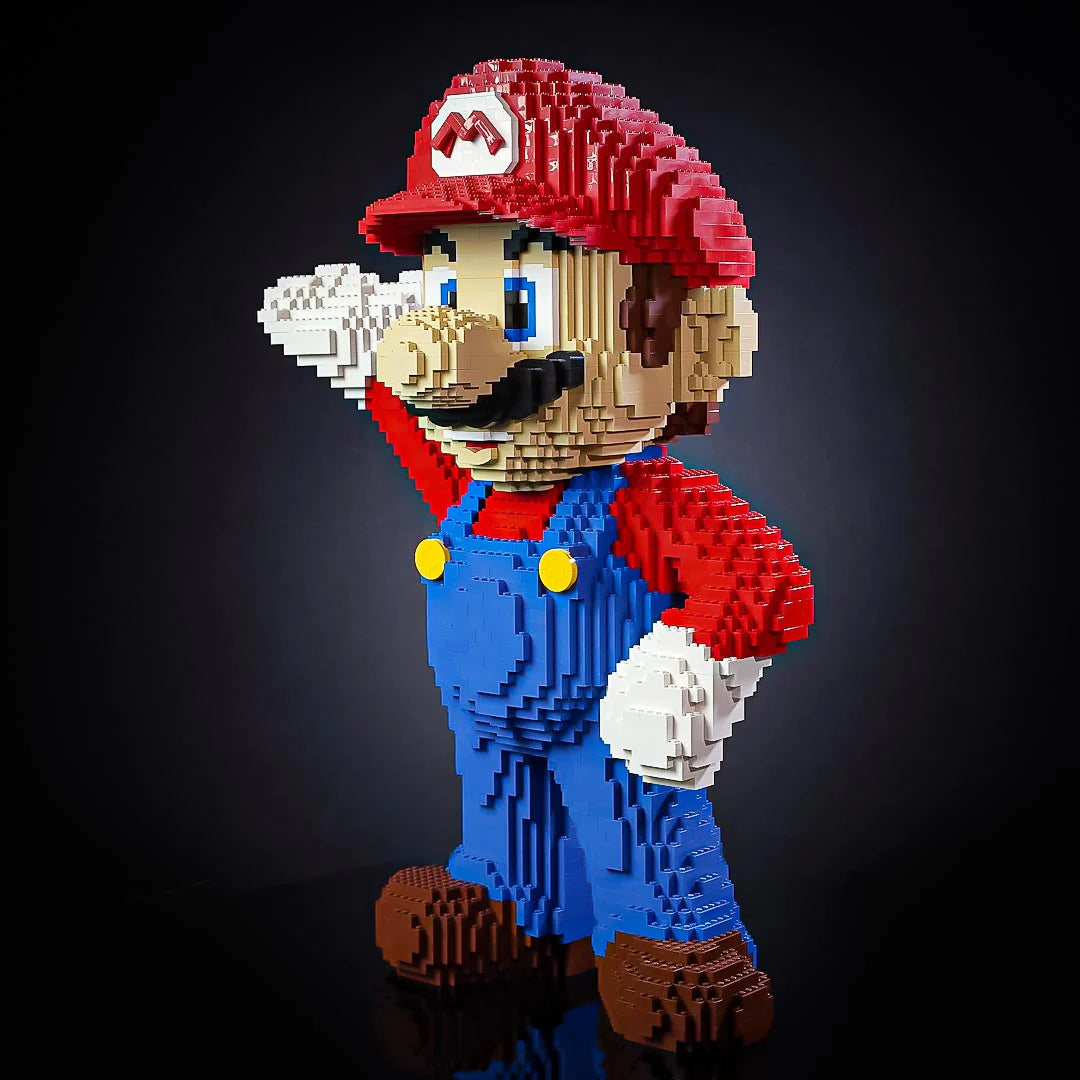 Super Mario Italian Plumber Giant Building Blocks Set