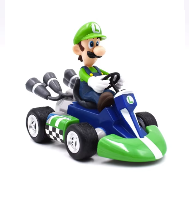 Luigi Kart Anime Figure