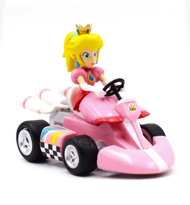 Peach Kart Anime Figure