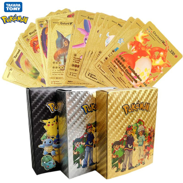 Pokemon shiny trading cards