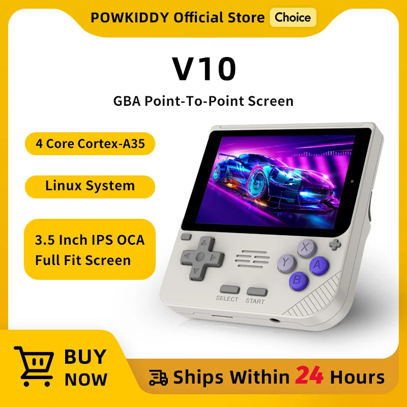 POWKIDDY V10 Handheld Game Console