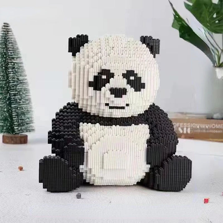 Giant Panda Lego Block Set