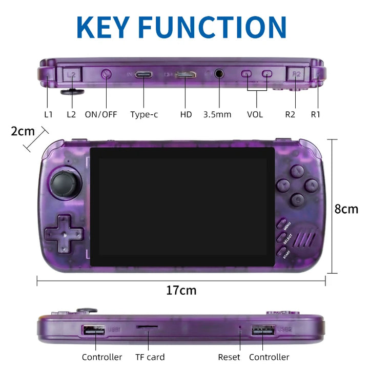 POWKIDDY X39 Pro Handheld Game Console