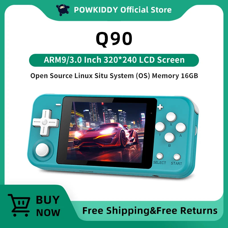 POWKIDDY Q90 Retro Handheld Console