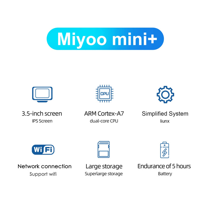 MIYOO Mini Plus Portable Retro Handheld Game Console