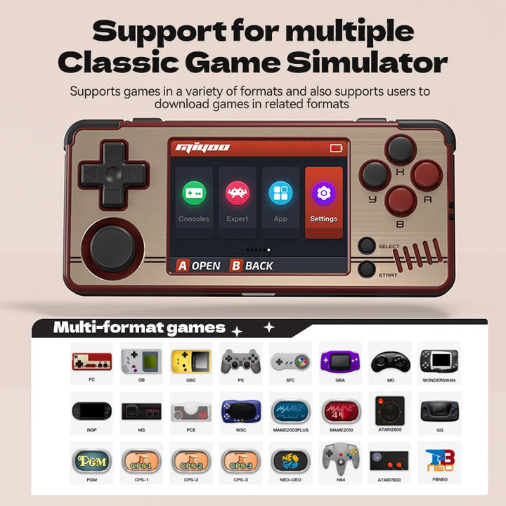 MIYOO MINI A30 Portable Retro Handheld Game