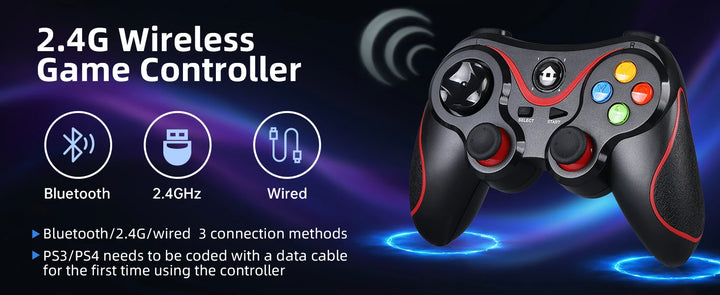 PS3 - PS4 Wireless Bluetooth controller