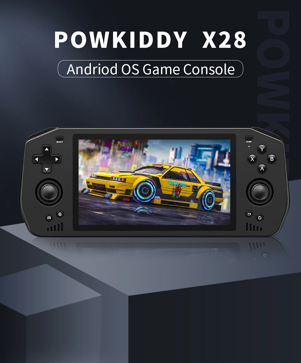 Powkiddy X28 Android Handheld Retro Game Console