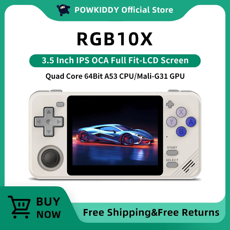 POWKIDDY RGB10X Retro Handheld Game Console