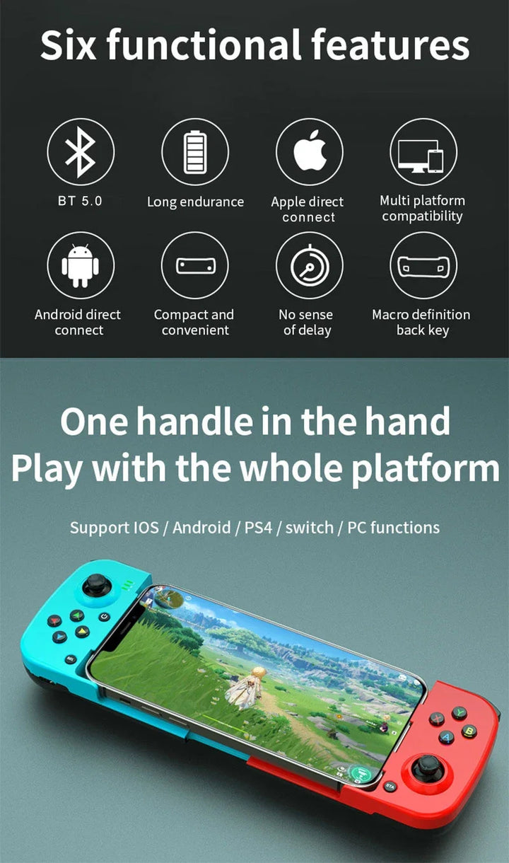 Wireless BT Stretchable Game Controller