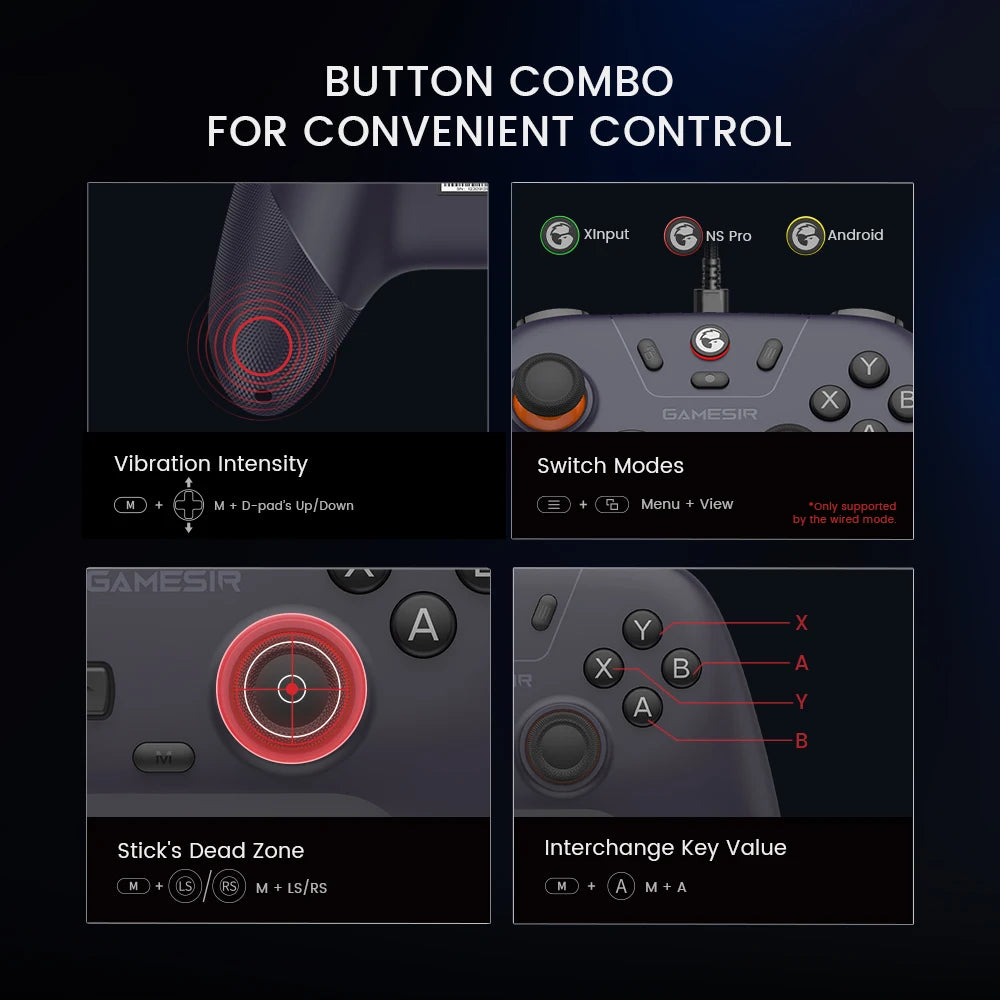 GameSir T4 Nova Lite Switch Controller