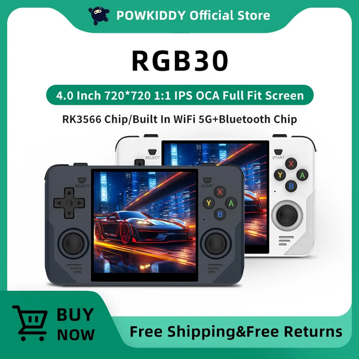 POWKIDDY RGB30 Handheld Game Console