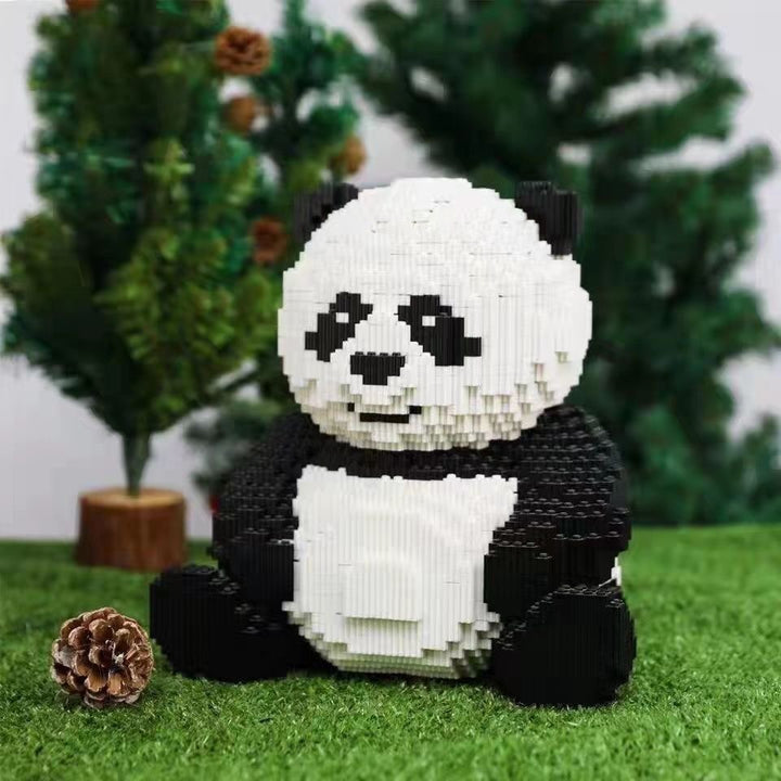 Giant Panda Lego Block Set