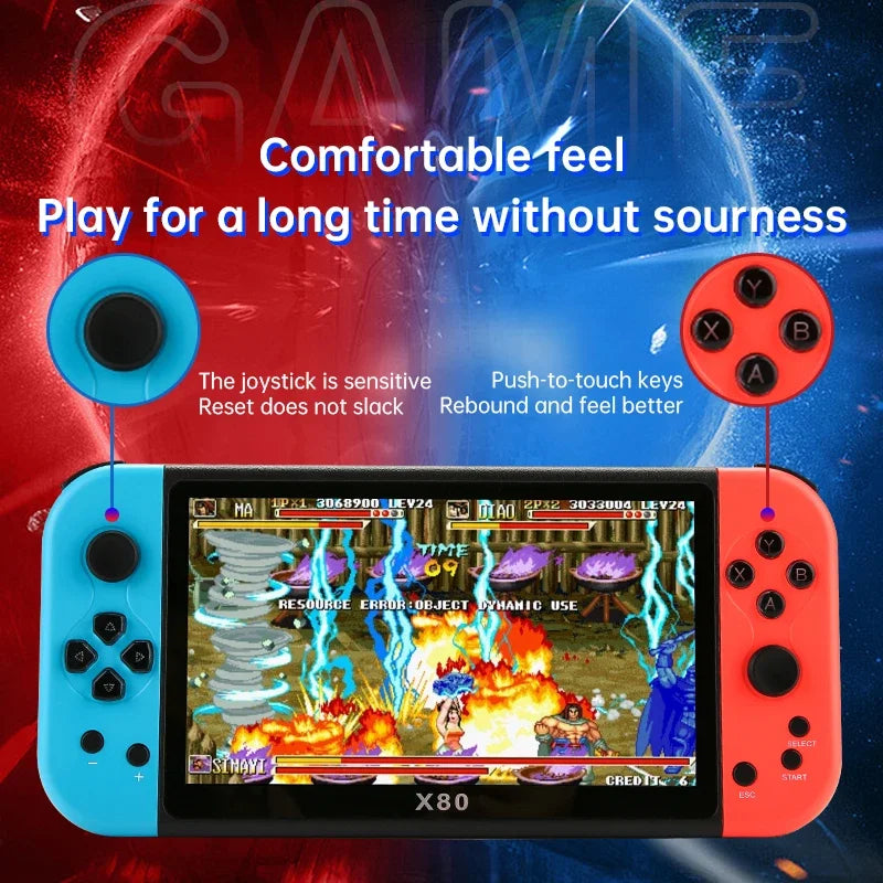 LZAKMR Handheld Game Console