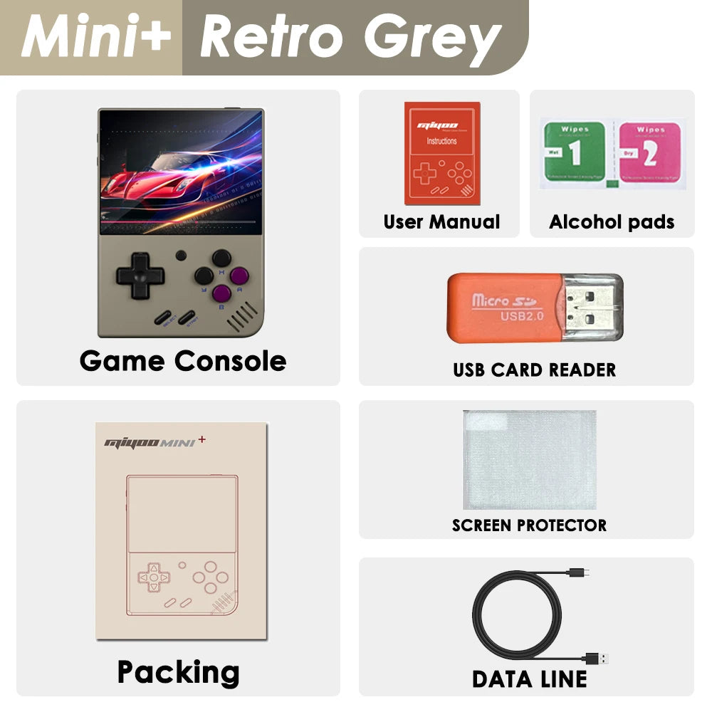 MIYOO Mini Plus Portable Retro Handheld Game Console