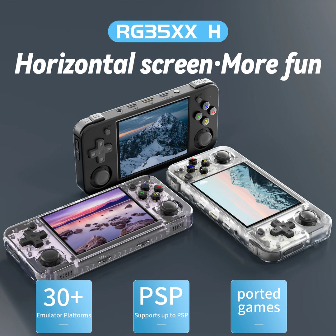 RG35XX H Handheld Game Console