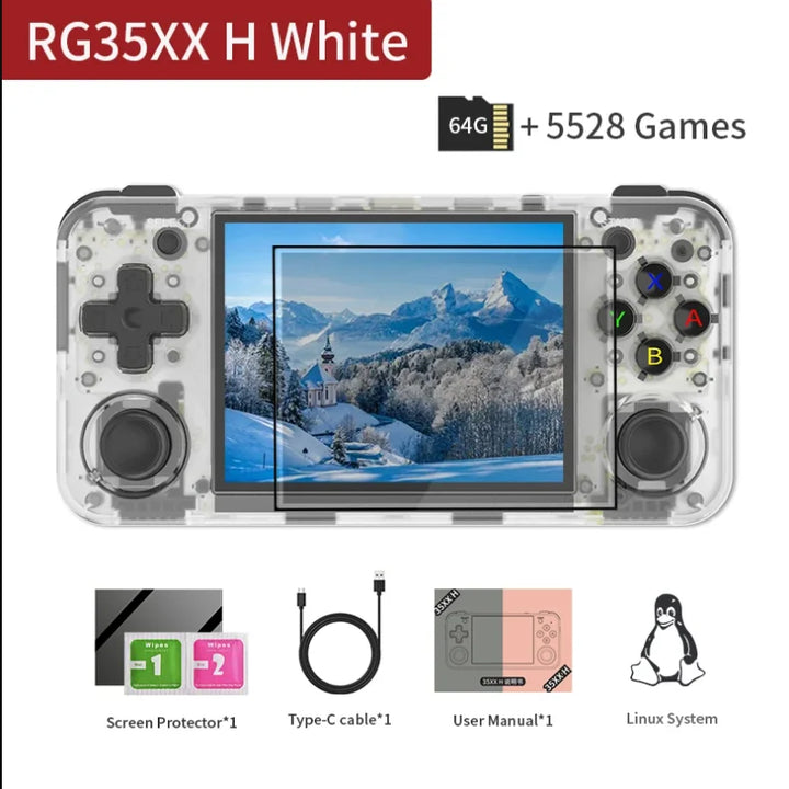 RG35XX H Handheld Game Console