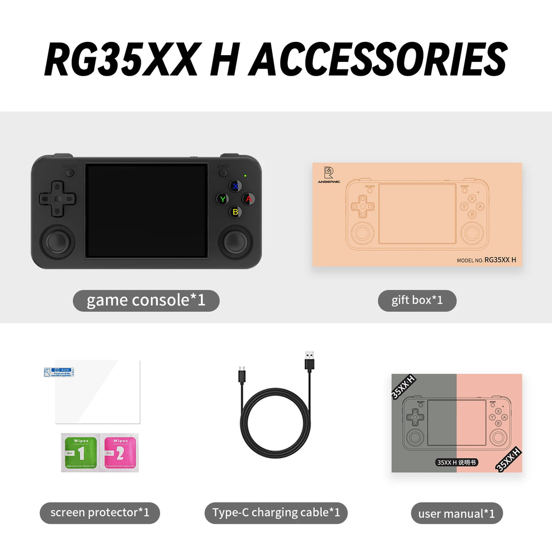 RG35XX H Handheld Game Console