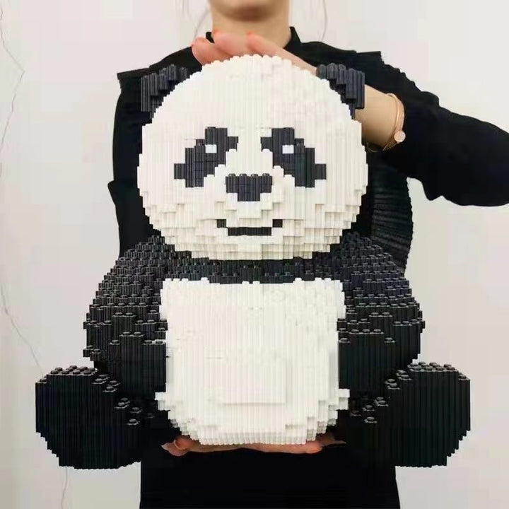 Giant Panda Lego Block Set