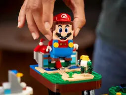 Super Mario 64 lego set block