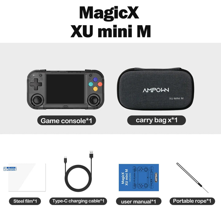 Ampown XU MINI M Handheld Game Console - Pocket gamers