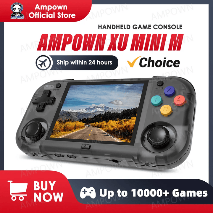 Ampown XU MINI M Handheld Game Console - Pocket gamers