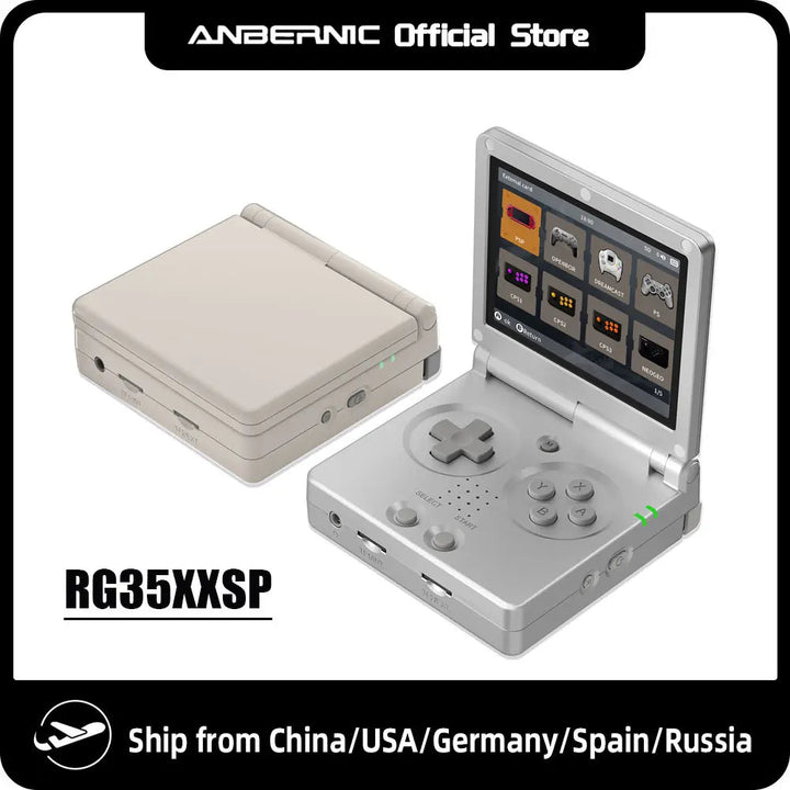 ANBERNIC RG35XXSP Retro Handheld Game Console - Pocket gamers