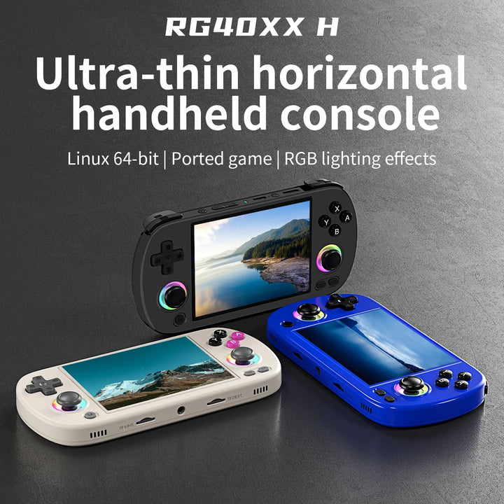 ANBERNIC RG40XX H Retro Handheld Game Console - Pocket gamers