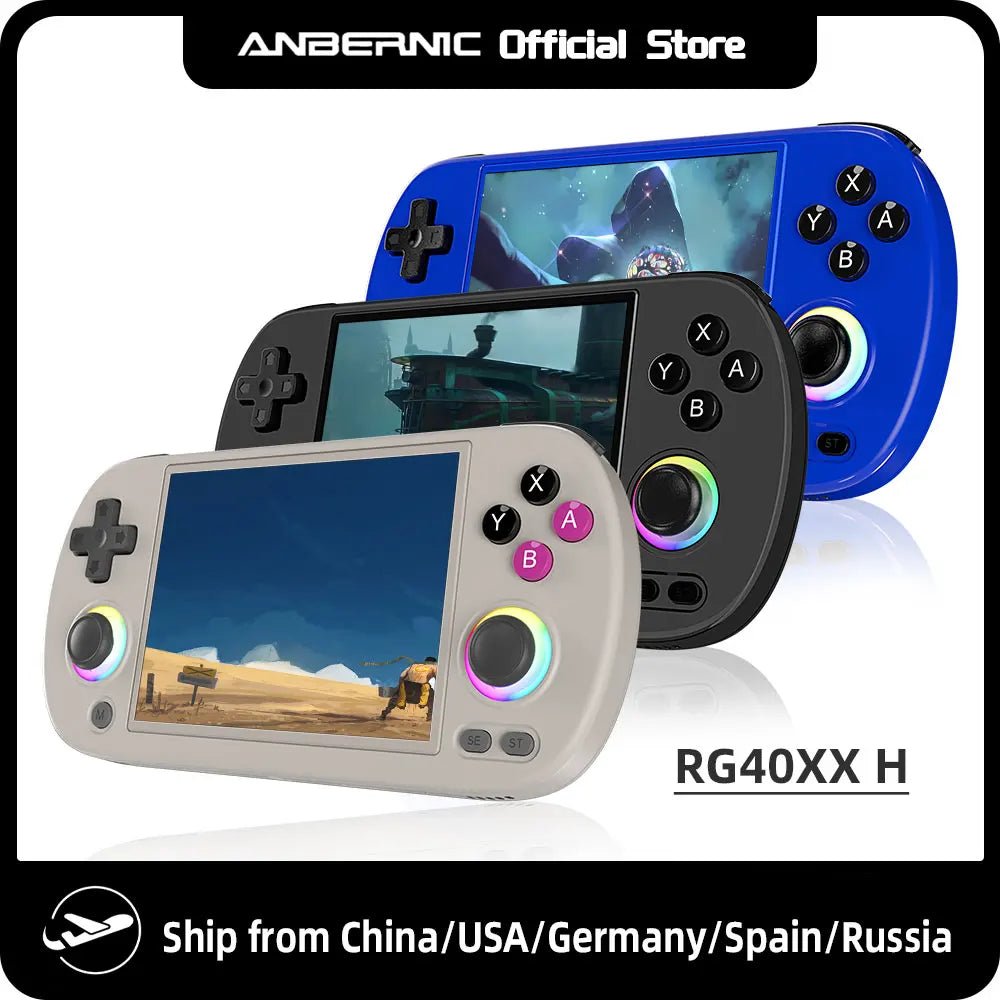 ANBERNIC RG40XX H Retro Handheld Game Console - Pocket gamers