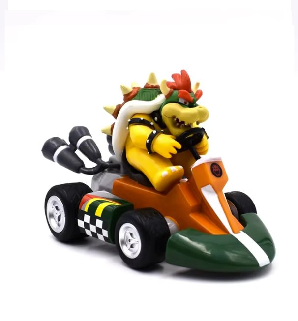 Bowser Kart Anime Figure - Pocket gamers