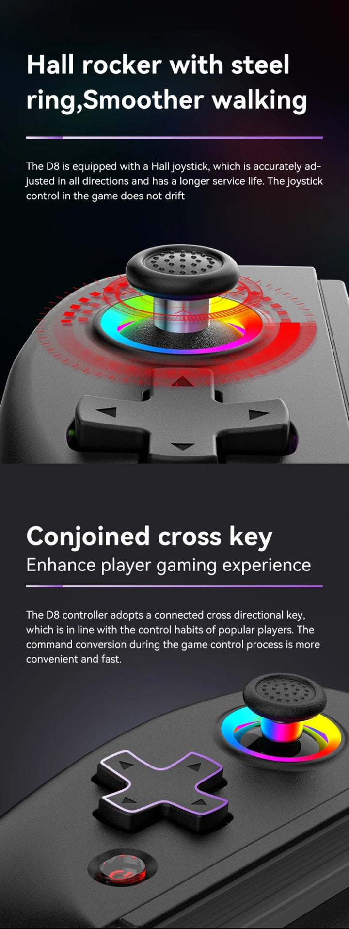 D8 Telescopic Gamepad Controller - Pocket gamers