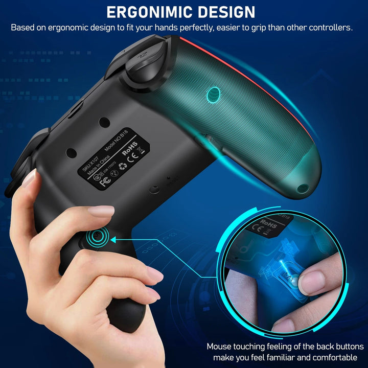 DATA FROG Wireless Controller Niintendo Switch - Pocket gamers