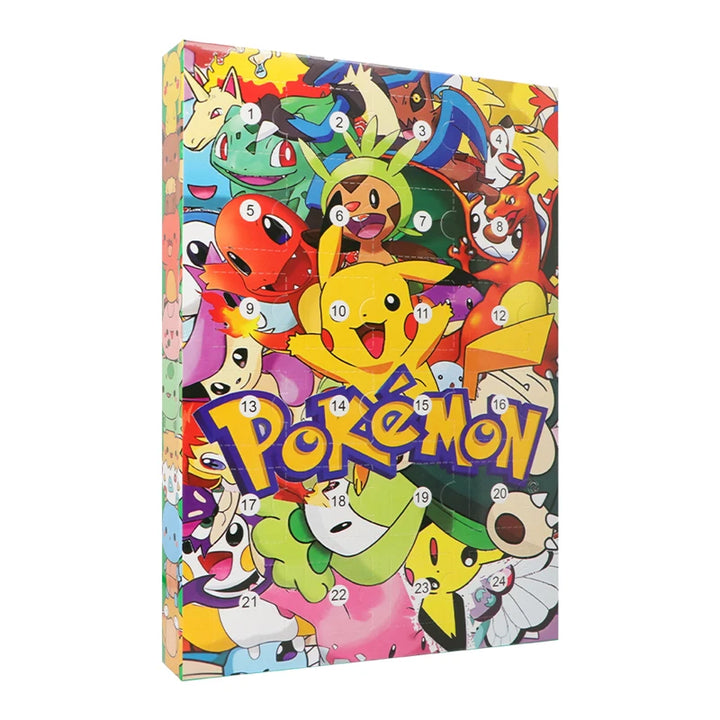 pokemon calender christmas gift set colourful