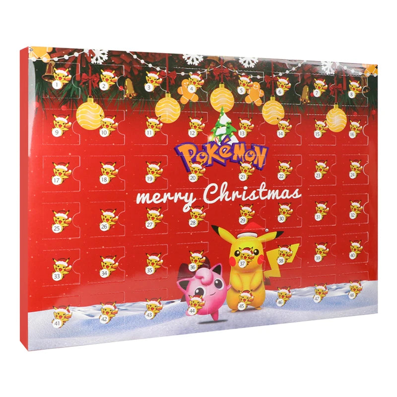 pokemon calender christmas gift set red